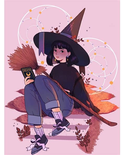 Witch Drawings Aesthetic Lunar witch aesthetic tumblr