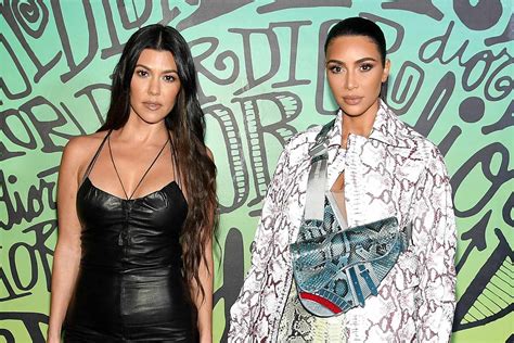 Kim And Kourtney Kardashians Petty Beef Is Eternal