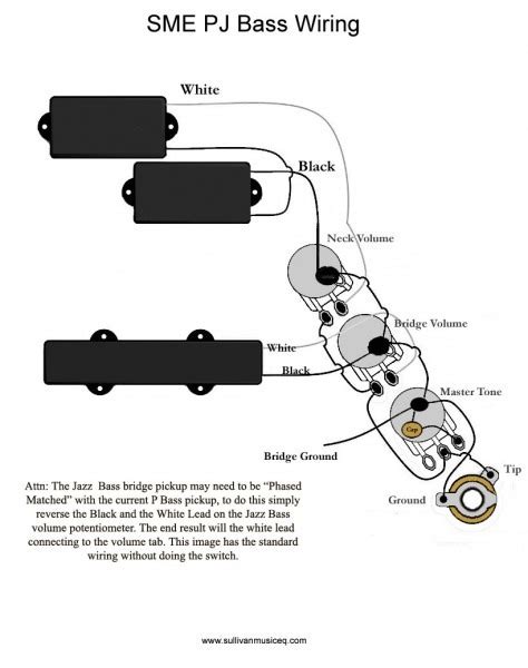 Fender Precision Bass Wiring