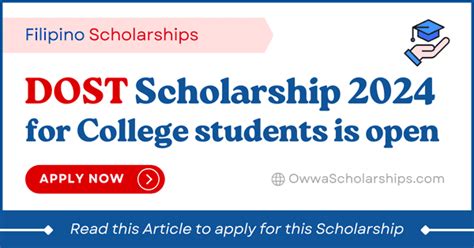 OWWA Scholarship 2025 To 2026 Application Apply Now