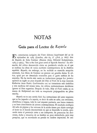 Guia Novela Rayuela PDF