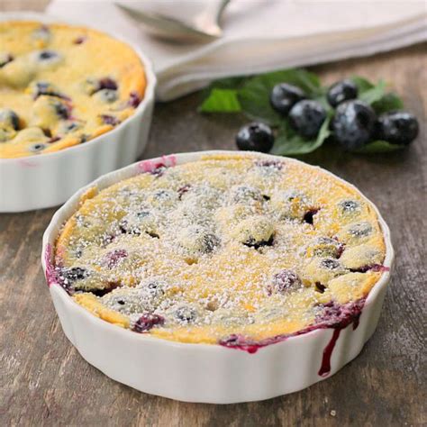 Blueberry Lemon Clafoutis - Bunny's Warm Oven