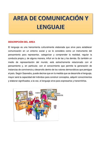 Comunicacion Y Lenguaje By Gladis Issuu