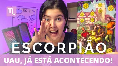 EscorpiÃo ♏️ 😍 Uma Nova Oportunidade VocÊ JÁ Sabe O Caminho 💫 Youtube