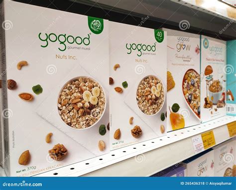 Cereals of Various Flavors from Various Brands As a Breakfast Food ...