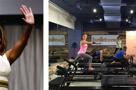 Michelle Obama Spotted Doing 'Gnarliest' DC Workout - Racked