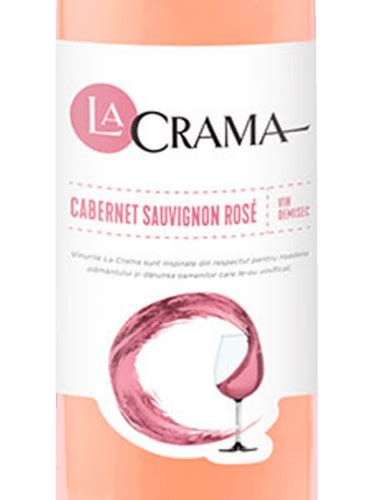 N V Domeniile Alexandrion Rhein La Crama Cabernet Sauvignon Ros