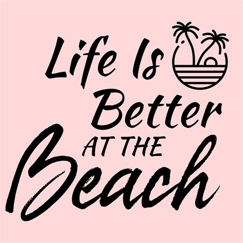 Life Is Better At The Beach Svg Beach Svg Summer Ocean Etsy