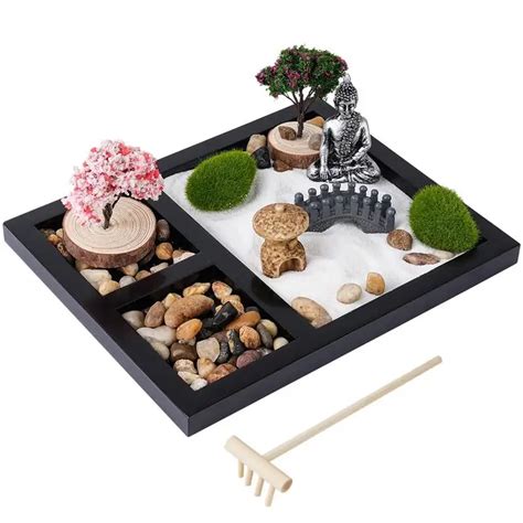 Mini Zen Garden Authentic Zen Garden Kit Zen Garden Accessories Kit