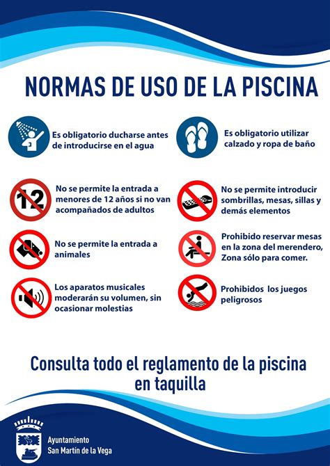 Tarifas de la Piscina Municipal | Ayuntamiento de San Martín de la Vega