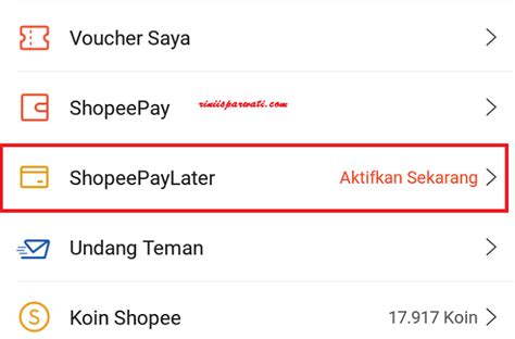 7 Cara Mengaktifkan Shopee Paylater Sampai Berhasil Terbaru 2021