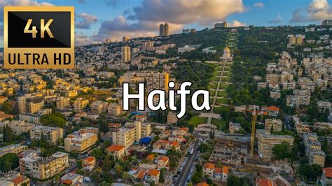 Haifa Israel K Drone Tour Best Drone Compilation Trips On