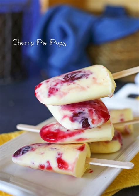 Cherry Pie Pops Yummi Haus