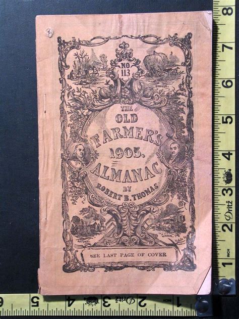 Almanac Old Things Book Cover Almanac