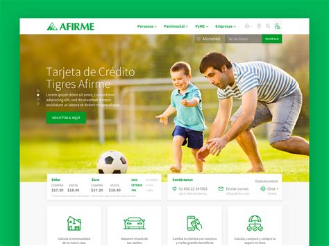 Afirme redesign by David Liceaga on Dribbble