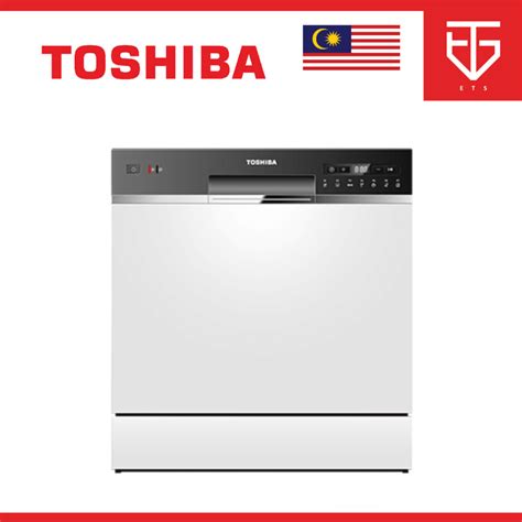 Toshiba TABLE TOP 8 PLACE SETTINGS DISHWASHER DW 08T1 S MY Toshiba