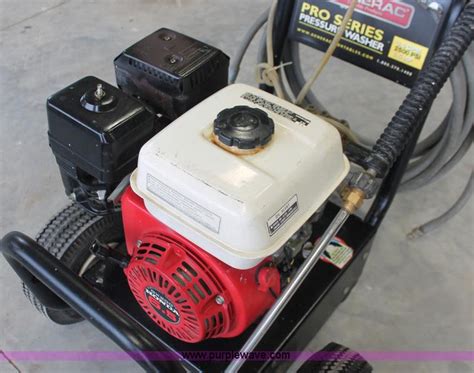 Generac Pro Series Pressure Washer In Hesston Ks Item V9046 Sold Purple Wave