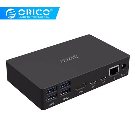 Orico Type C Universal Docking Station With Usb A Ports And Type C