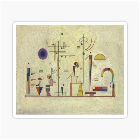 Wassily Kandinsky Sticker For Sale By Youssef Art Redbubble