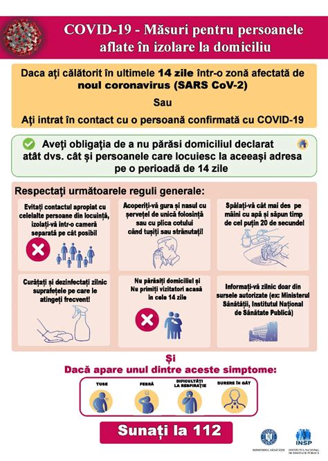 Reguli I M Suri Pentru Prevenirea Infec Iei Cu Noul Coronavirus