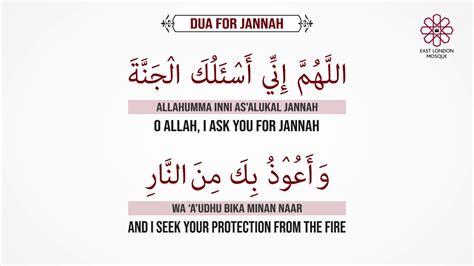 Allahumma Inni As Aluka Al Jannah