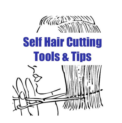 At Home Self Hair Cutting Tools And Tips