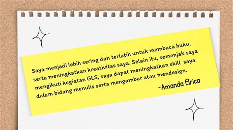 Testimoni Literasi Gls Amanda Smai Al Azhar Youtube