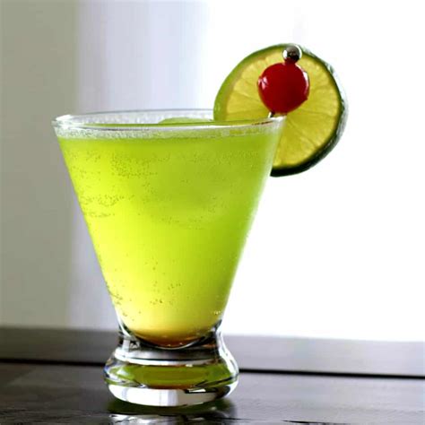 Vibrant Midori Sour Drink Recipe Homemade Food Junkie