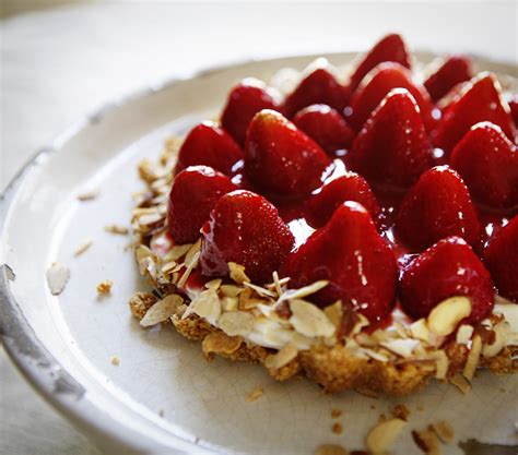 Confessions Of A Bake Aholic Strawberry Almond Cream Tart