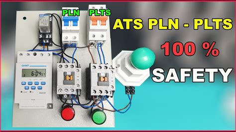 CARA MERAKIT PANEL ATS AUTOMATIC TRANSFER SWITCH PLN PLTS YouTube