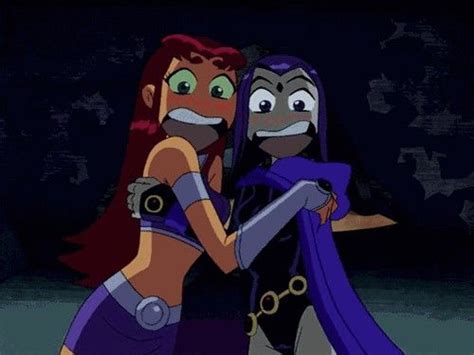 Pin By Anime TV Show Nerd On Teen Titans Starfire Raven Teen Titans