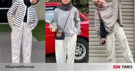 Ide Ootd Celana Putih Ala Maryam Nurul Style Antiboring