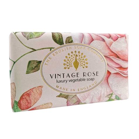 Rose Vintage Wrapped Soap Made In The Uk