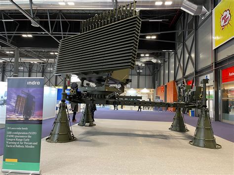 Indras Lanza 3d Deployable Air Defence Radar Clears Nato Tests