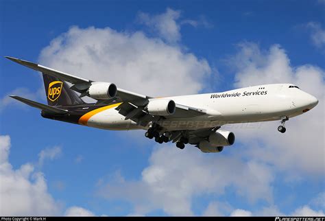 N624UP United Parcel Service UPS Boeing 747 8F Photo By Mark H ID