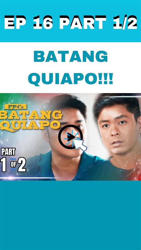 Fpj S Batang Quiapo Ep Part In Recover Photos Episode