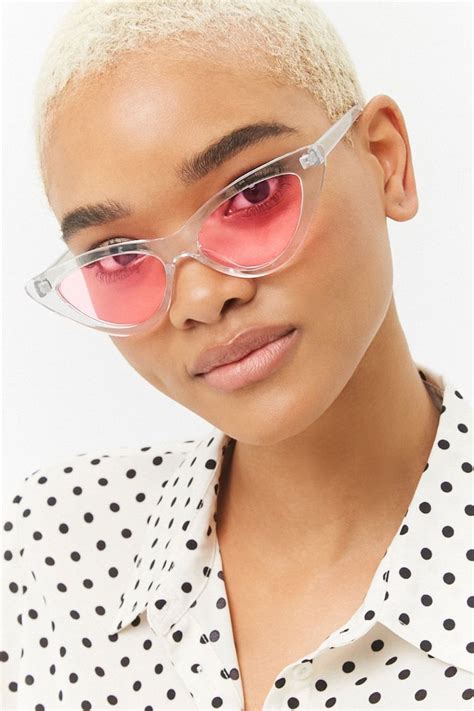 Pink Cat Eye Glasses Forever 21 Cat Eye Frame Sunglasses