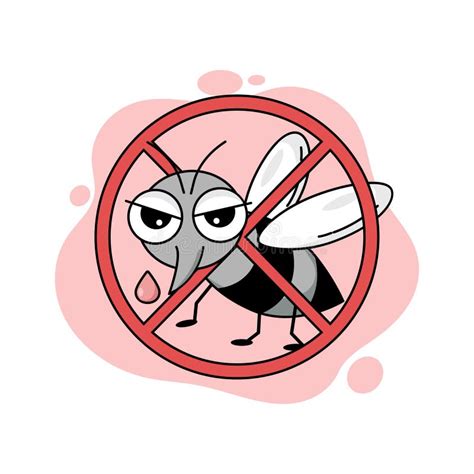 Stop Mosquito Sign Stock Illustration Illustration Of Disease 288479514