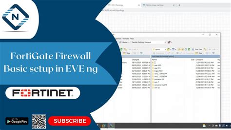 Fortigate Firewall Basic Setup In Eve Ng Video Networkforyou