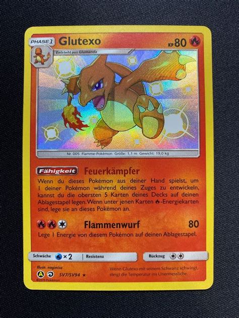 Shiny Glutexo Shiny Charmeleon Sv Sv De Kaufen Auf Ricardo