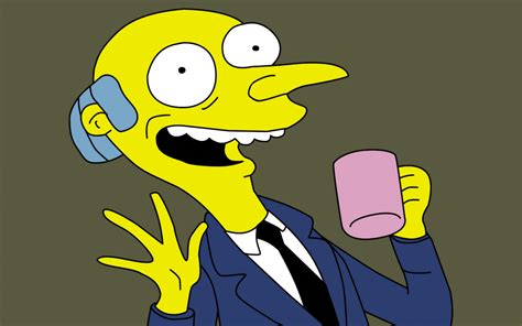 The Simpsons Mr. Burns - Wallpaper, High Definition, High Quality ...
