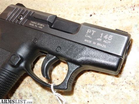 Armslist For Sale Taurus Pt 145 45 Acp Compact Pistol