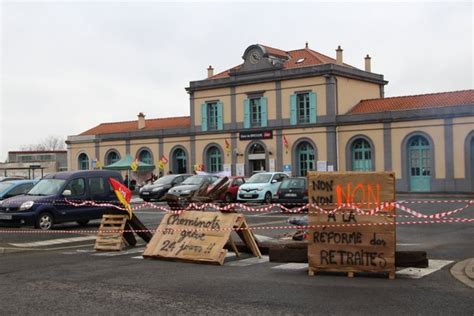 Les Cheminots De Haute Loire Continuent La Lutte Contre La R Forme Des