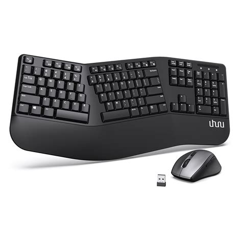 Ergonomic Wireless Keyboard And Mouse Uhuru Uekm Wireless Ergo