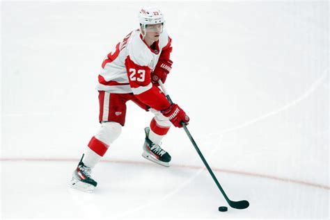 Lucas Raymond on goal that kept Detroit Red Wings in playoff race: 'I kind of blacked out'