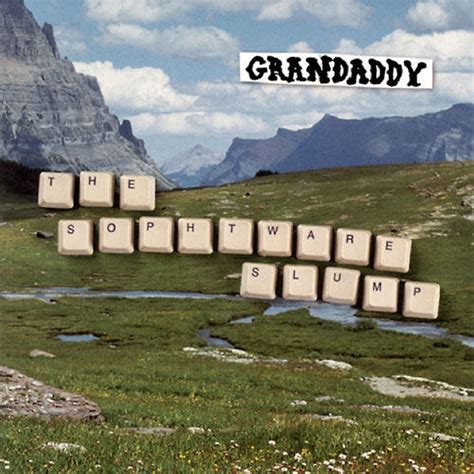 grandaddy  sophtware slump blue vinyl lp jpcde