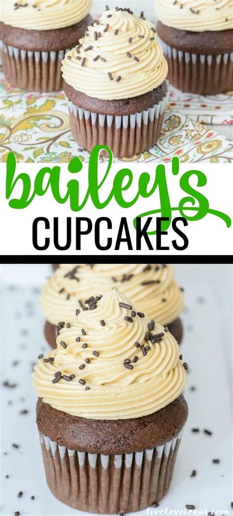 Chocolate Baileys Irish Cream Cupcakes Recipe Baileys Buttercream