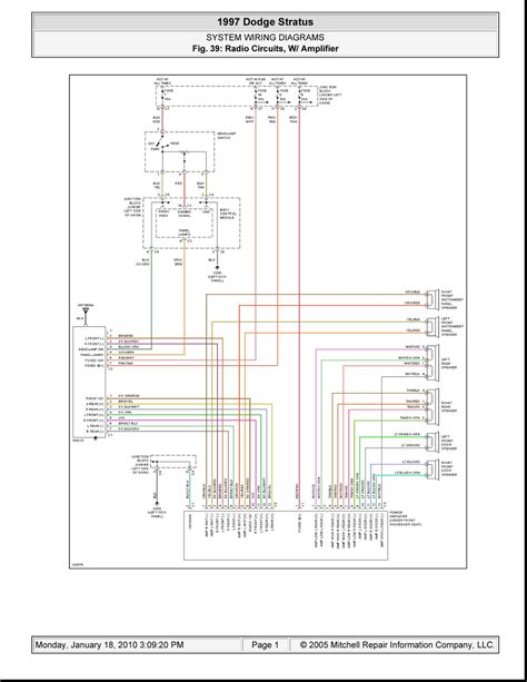 2005 Dodge Stratus Radio Wiring Diagram Pics - Faceitsalon.com