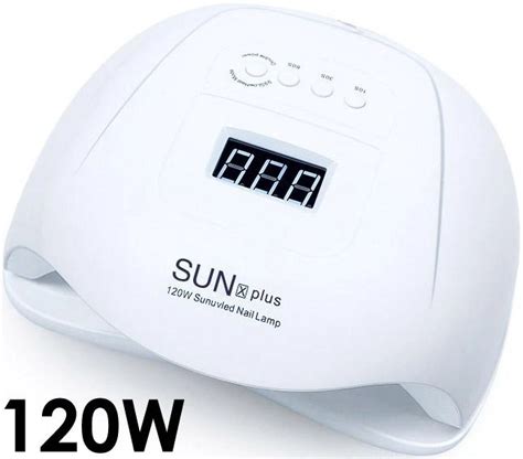 Лампа для маникюра Nail Lamp SUN X Plus 120W для покрытия ногтей гель ...