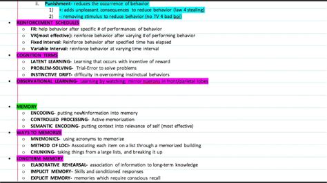 Learning Memory Mcat Psych Soc Youtube